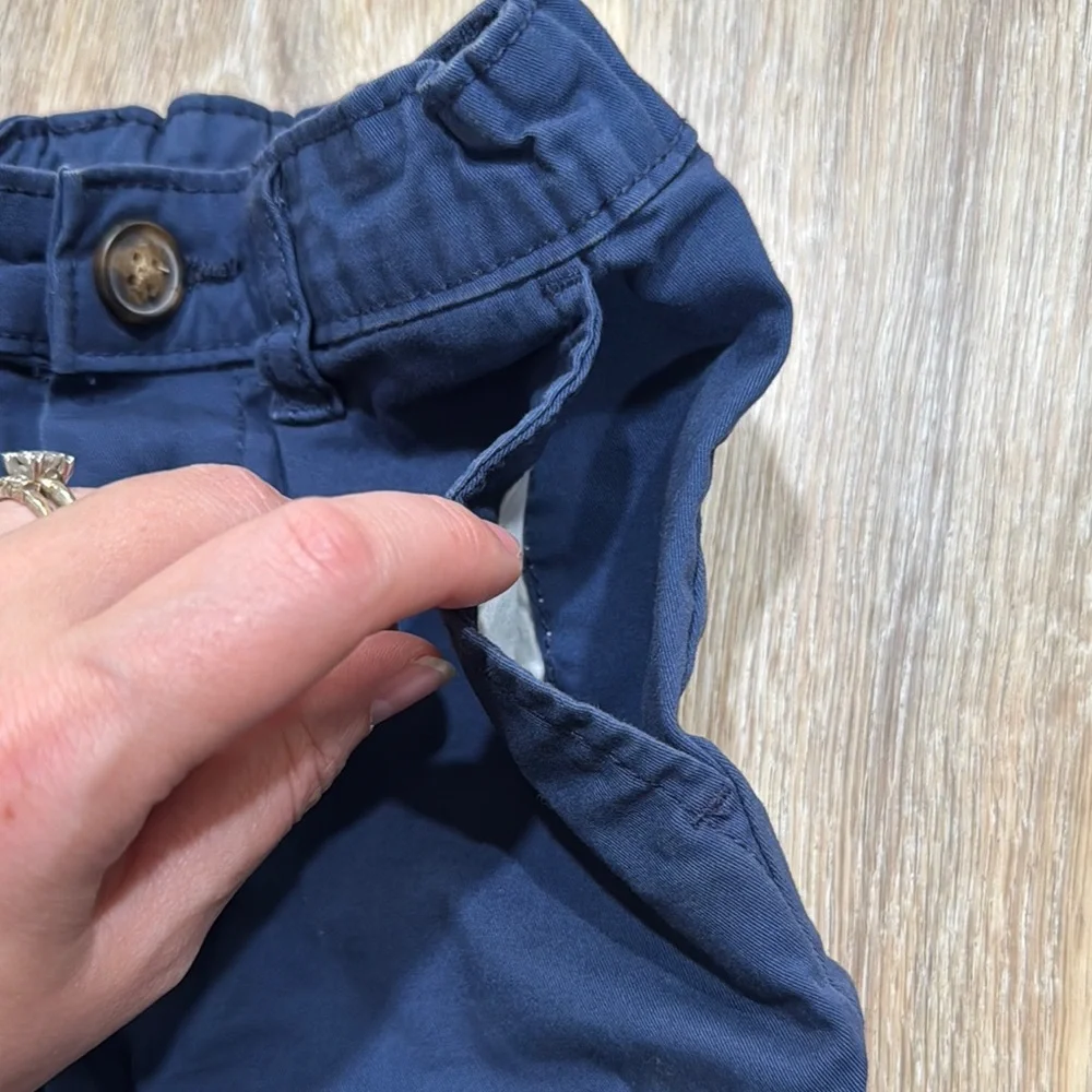 Carter's Blue Tailored Cotton Shorts